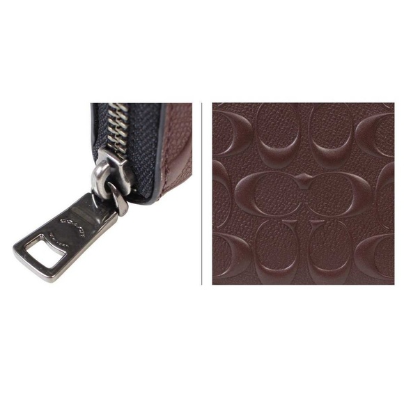 Coach F58113 Men’s Signature Accordion Wallet - Picture 4 of 4